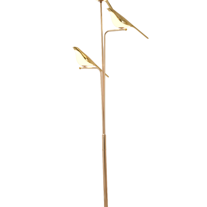 Modern Bird-Like Floor Lamp Triple Color/LED