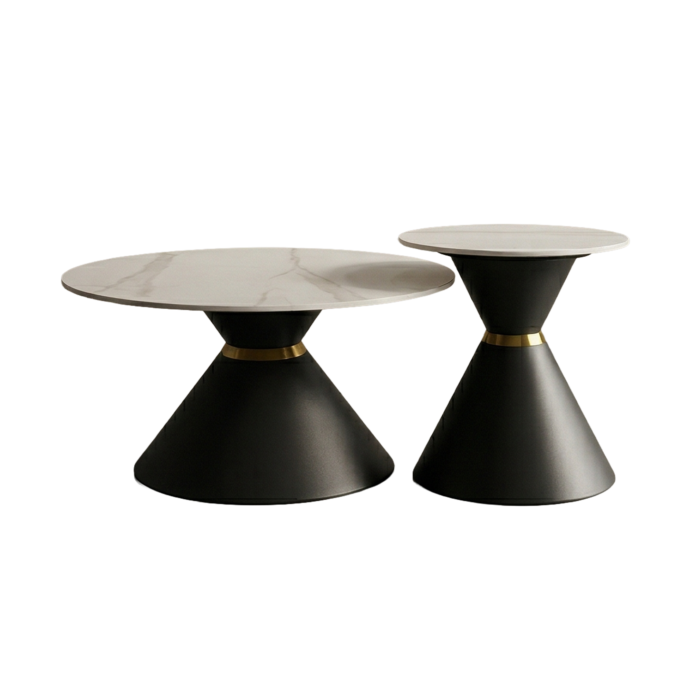 Modern Nesting Table Set (1+4)