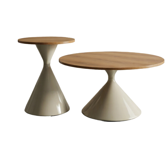 Modern Nesting Table Set (1+4)